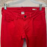 Arizona Jeans  Co. Red Super Skinny Red Colored Jeans Size 5 Photo 1