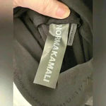 Norma Kamali  High Rise Wide Leg Stretchy Pant Black RN 47494 - Size S/32 Photo 2