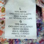 Altar'd State  Smocked Maxi Dress Womens‎ Large Pink Floral Boho Flowy Nap Style Photo 3