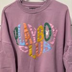 PacSun Playboy By  Purple Club Crew Neck Sweatshirt Photo 2