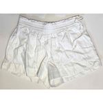 J.Crew 100% Linen Side Tie Pull On Hi-Rise Shorts G4710 White XS Photo 1