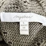 Mystree  Women’s Brown Knitted Open Front Cardigan - Size Large - VGUC Photo 4