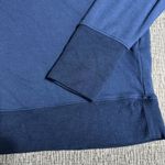 Athleta  Women’s Blue Long Sleeve Sunrise V-Neck Sweatshirt Photo 6