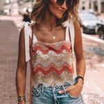 NBD NWT  Suri Embroidered Top M Photo 3