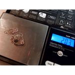 10K Solid Yellow Gold YG Chain JCM Heart Pendant Charm Diamond Necklace Photo 6