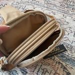 NWT SUGU Milan New York Los Angeles Sling Tan Crossbody Bag Unisex Chest Bag Photo 5