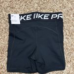 Nike Black womens  pros size small 5” inseam! Photo 3