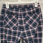 Unif  Blue and Pink Plaid Dawson Straight Leg Pants Photo 3