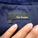 The Kooples Navy Lace Crepe Fit and Flare Mini Dress Photo 5