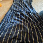 Greylin  small navy metallic dress Photo 2