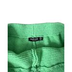 Nasty Gal Knit Shorts Size Medium High Waist Lounge Comfy Casual Green Photo 2
