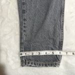 ZARA  size 6 baggy black denim jeans Photo 8