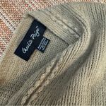 Charlie Paige Tan Sweater Poncho – One Size Photo 9