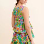 Anthropologie ANTHRO x TRACY REESE | HOPE FOR FLOWERS FLORAL PRINTED TIERED MINI DRESS SMALL Photo 3