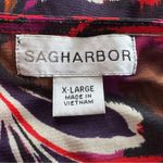 Sag Harbor  Vibrant Sleeveless Blouse Top XL Photo 5