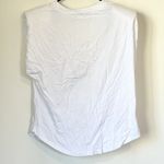 Good American NWT  Strong Shoulder Tank in White - Size 2 (Medium) Photo 6