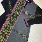 Dove Women’s embroidered floral Kurta maxi tunic dress Photo 7