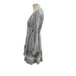 Veronica Beard  Suzie‎ Striped Mini Dress Long Sleeve Multicolor Size XS Photo 7