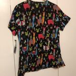 Med Couture 9424 Women’s Size Small Lama V Neck Scrub Top NWT Photo 4