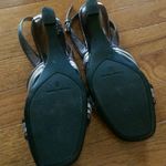 Etienne Aigner  Silver and Gray Wedge Sandals - Size 9 Photo 5
