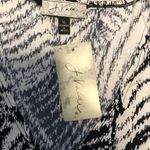 J. Valdi NWT Tunic/Dress very dark navy and white, XL Blue Photo 3
