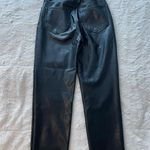 Abercrombie & Fitch Vegan Leather Ankle Strait Pants Photo 1