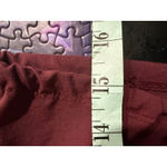 ZARA  Burgundy Cropped Long Sleeve Tie Back Shirt Womens Size S Photo 5