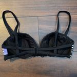 Coco Rave  Black & White Wave Print Bikini Top Photo 3