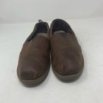 Bobs by Skechers Chill Luxe Brown Suede Look Flats Loafers Comfort Shoes Size 10 Photo 5