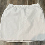 Investments  Elegant White Mini Skort Photo 0