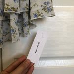 NWT Rumored Secret Garden Floral Boho Ruffle Tiered Babydoll Mini Dress Size M Blue Size M Photo 8