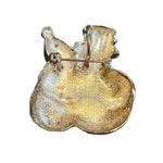 Ugly Christmas Sweater Christmas Snowman dual pendant Locket brooch Photo 4