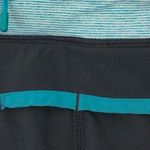 Lululemon Turbo Run Short Coal Surge Wee Stripe Surge Size 4 Photo 7