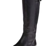 Sam Edelman Patton Leather Riding Boots in Black Size 7 Photo 0