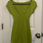 ZARA Green Mini Dress Photo 2