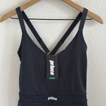NWT Prince Volley Short Romper Black Jumpsuit Medium Photo 2