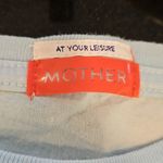 💕MOTHER💕 The Rowdy Tee ~ 100% Supima Cotton Lighten Up Beach Graphic XS NWOT Blue Photo 13
