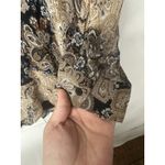 Women’s New York City Design Co Blouse Size L Paisley Sheer V Photo 5