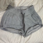 Lululemon Gray  drawstring shorts Photo 0