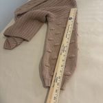 Jessica Simpson  Women Cardigan Cropped Sweater Size M Long Sleeve Crew Neck Photo 10