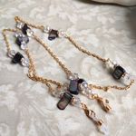 Gold Chain Natural Stone Eyeglass Photo 1