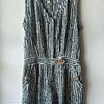 Anthropologie Ett Twa Safari Green Short Romper Short-all Outfit Sz 4 Photo 6