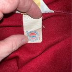 Darling Vintage 1970s NPC Fashions Butterfly Belt Dress! Red Size 14 Photo 7