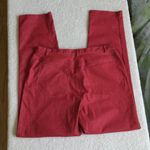 Doncaster Red Jeans Stretch Denim Pants Chambray - Size 12 Petite Photo 2