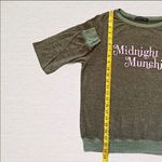 Wildfox  Baggy Jumper Sweatshirt NEW Midnight Munchies Olive Small Oversized Photo 14