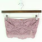 Free People  Lumi Crochet Bandeau Top Lavender‎ Size S Photo 1