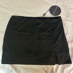 White Fox Boutique Small Act Brand New Mini Skort Black Photo 2