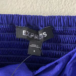 EXPRESS Satin Jacquard Tie Front Thong Bodysuit Photo 6