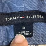 Tommy Hilfiger Women's Blue Floral Chino Shorts Size 10 Photo 2