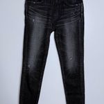 NWOT Moussy Vintage Diana‎ Skinny Distressed Jeans In Black Size 24 Photo 1